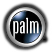 The box for the New Palm  IIIc features this new corporate logo